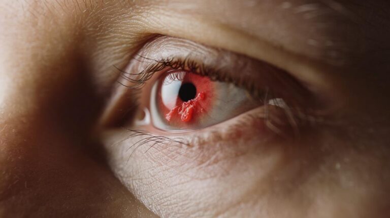 identifying eye bump pain
