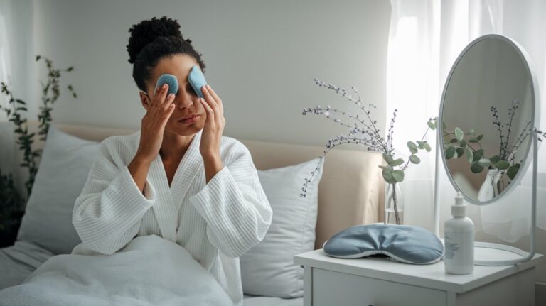 manage blepharitis for comfort