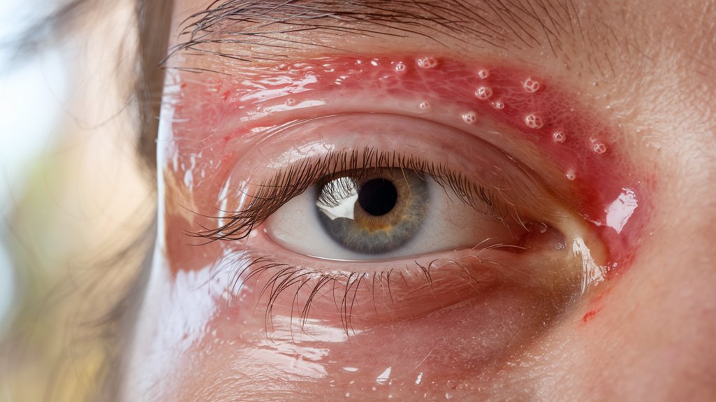 Eyelid Inflammation-Bacterial Infection Signs 1 eyelid inflammation bacterial signs