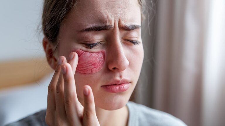 eyelids swell and itch