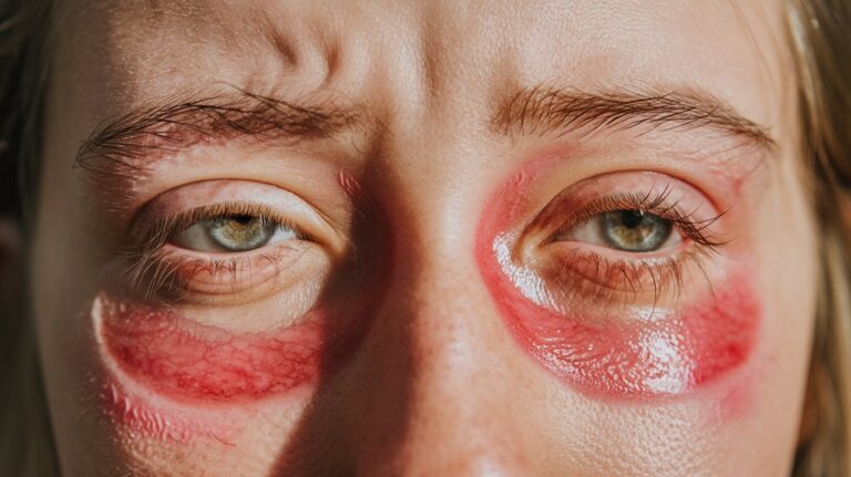 swollen itchy eyelids allergy/ Blepharitis