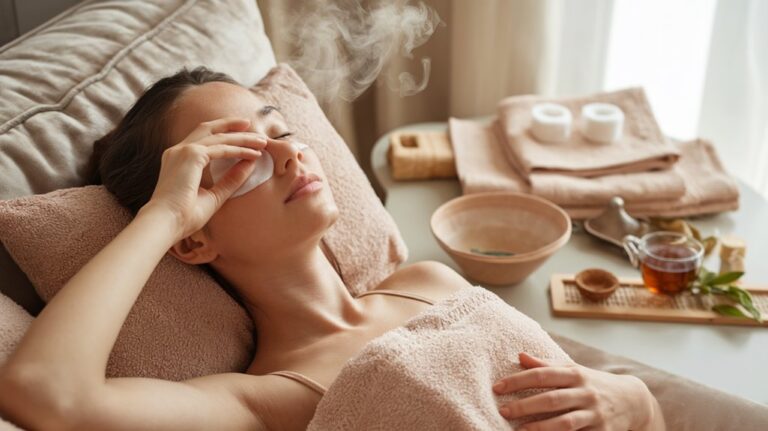warm compress tips relief for blepharitis