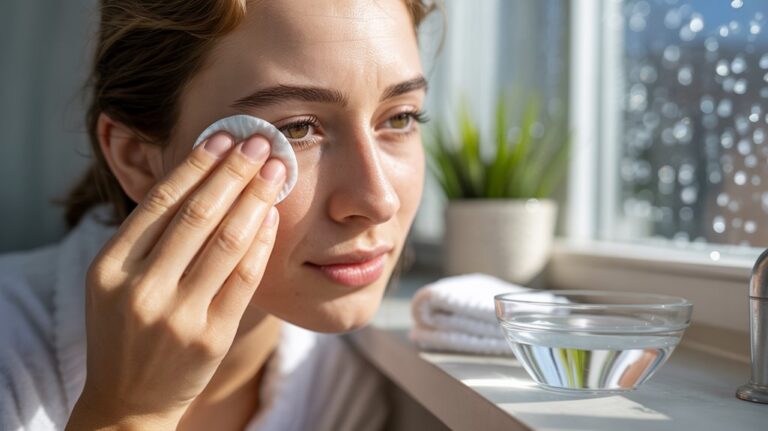 morning crusty eyes removal