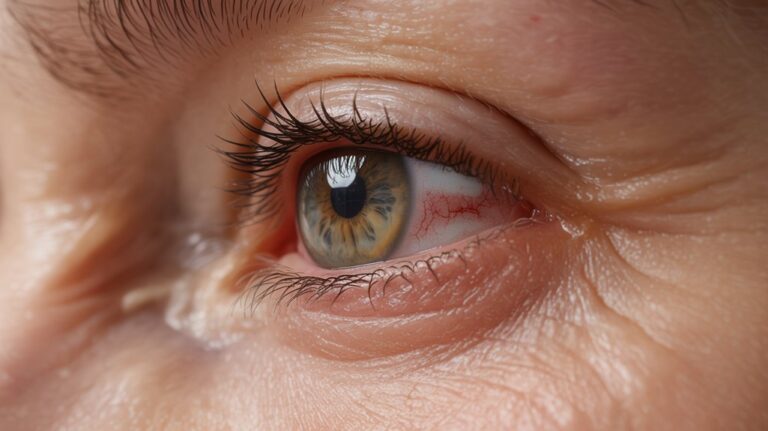 ocular rosacea symptom identification