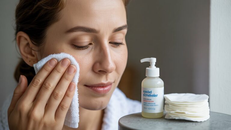 prepare eyes for makeup with Blepharitis