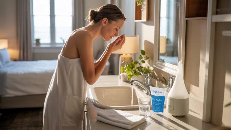 prevent morning crusty eyes