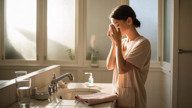 stop morning watery eyes