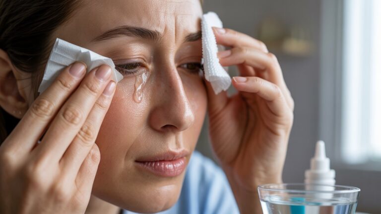 stop watery eyes effectively