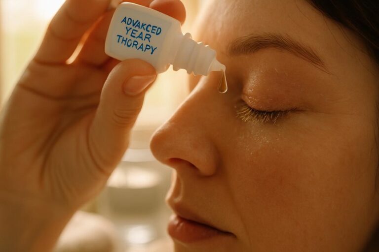 cellular therapy for crusty eyes