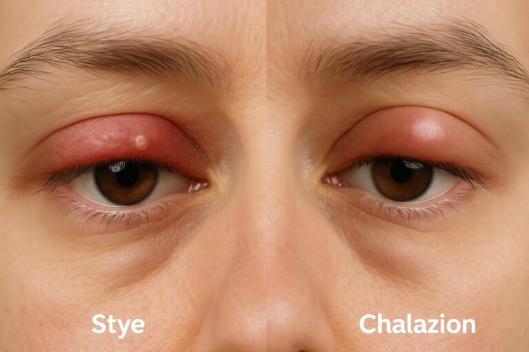 stye versus chalazion explained