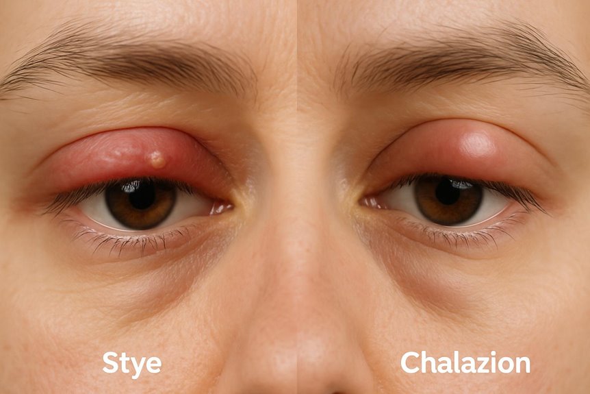 Difference Between Chalazion And Stye: Complete Guide 1 stye versus chalazion explained