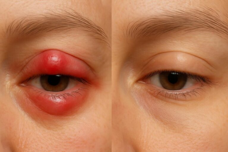 chalazion and stye differentiation