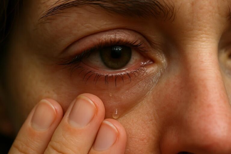 gritty Dry Eye Symptom sensation in eyes