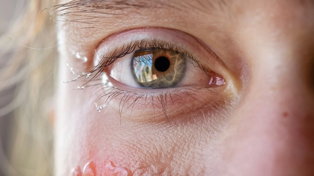 Powerful Relief For Crusty and Watery Eyes? 1 crusty blepharitis causes
