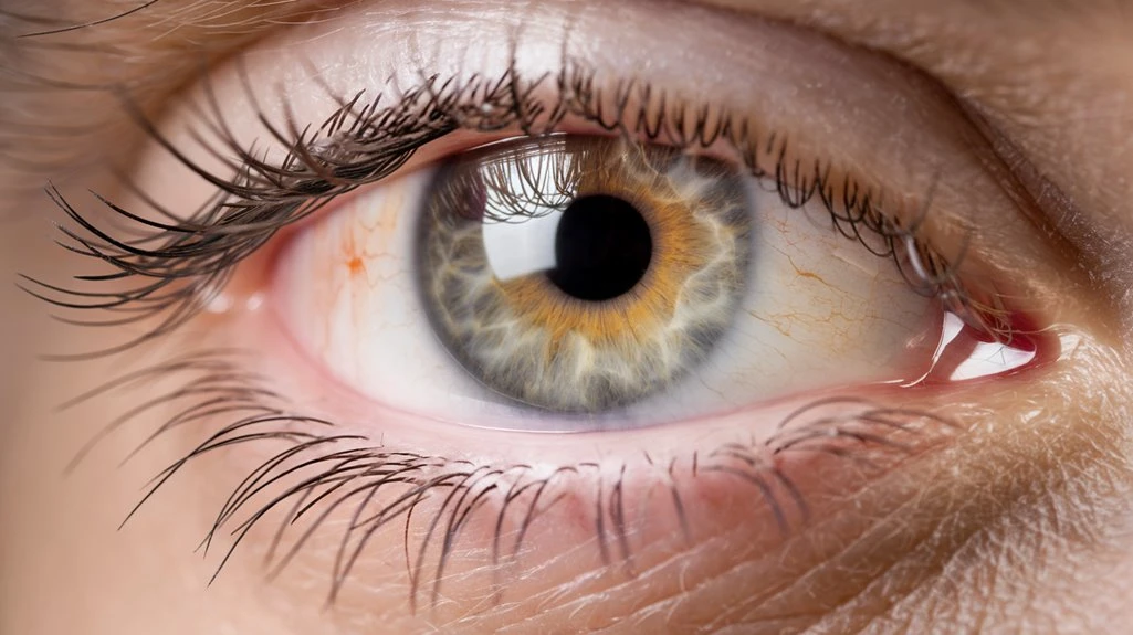 blepharitis and vision issues