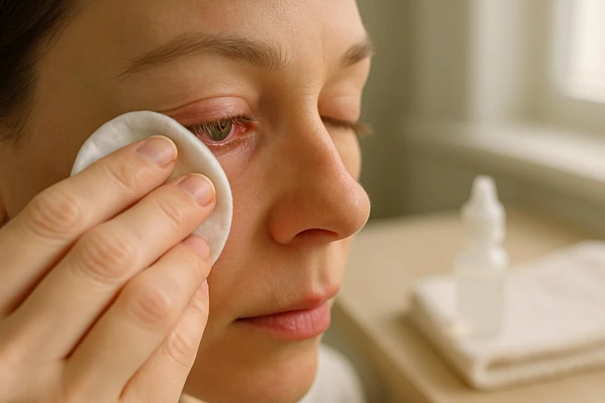 crusty eye relief solutions