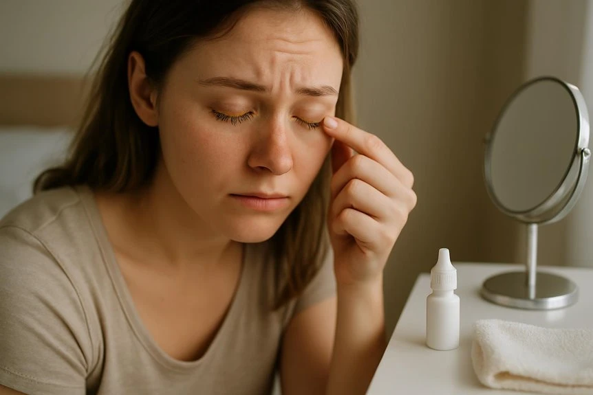 crusty eyes treatment options