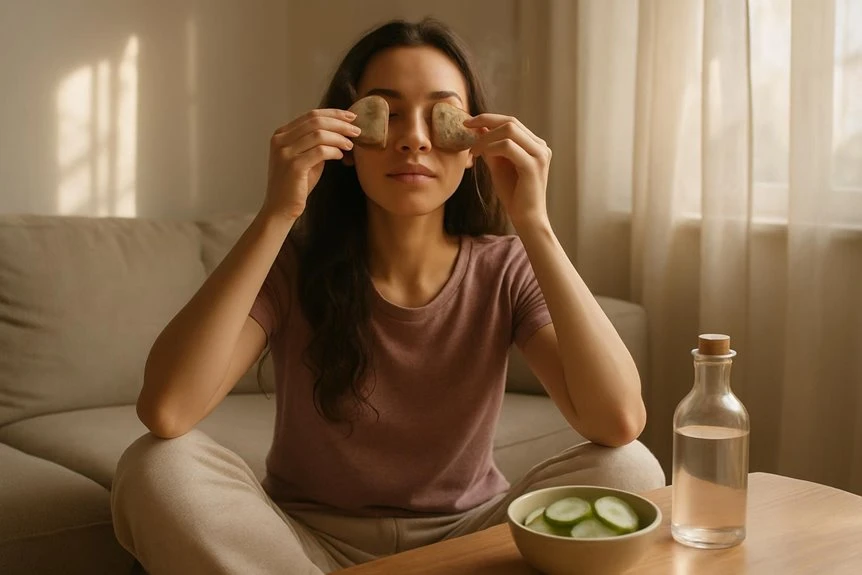 Resolve Gritty Eyes Sensation in Both Eyes With Natural Therapy 1 natural therapy for gritty eyes