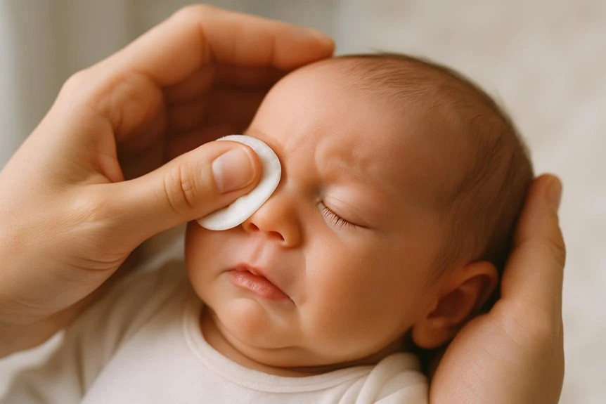 Newborn Sticky Eye Care: Safe Cleaning and Treatment 1 newborn sticky eye care guidance